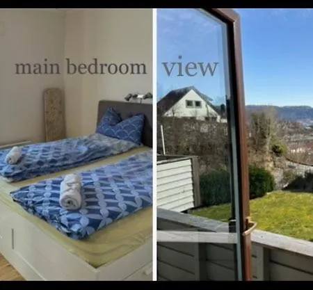 Villa -flott Utsikt Mot Byen *