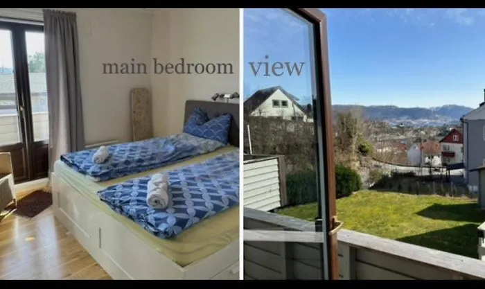 Villa -flott Utsikt Mot Byen *